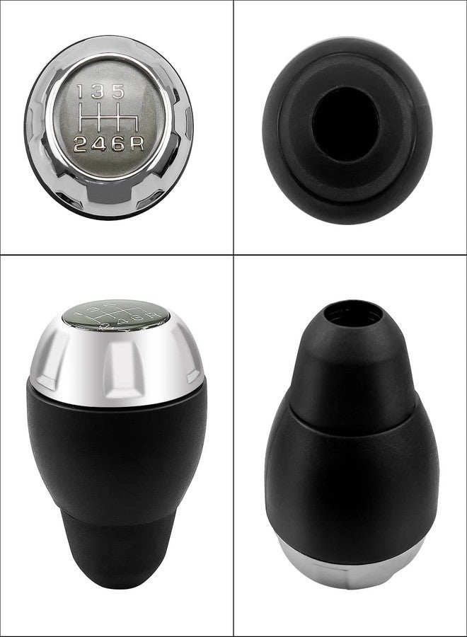 GUZIKO Car Gear Shift Knob Replace 68085312AB Fit for Jeep Wrangler JK 2011 2012 2013 2014 2015 2016 2017 2018 6 Speed Manual Transmission Shift Knob - Image 4